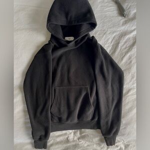 TNA POLAR FLEECE black hoodie